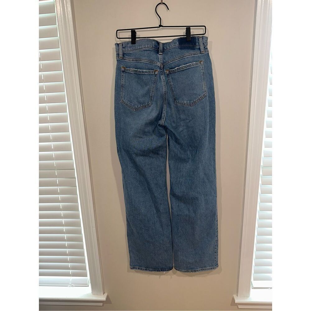 Abercrombie & Fitch 90's Relaxed High Rise Jean 6R Medium Wash - Picture 3 of 4